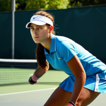 Focused Tennis Player**

A tennis player, fully clothed in professional athletic wear, eyes focused intently on the tennis ball during a serve, bright outdoor court setting, determined expression, sunlight, emphasizing concentration and mental strength. Safe for work, appropriate content, fully clothed, professional, perfect anatomy, natural pose, high quality.

**